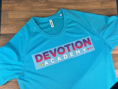DTF transfer voor polyester sportkleding met anti-doorbloeding behandeling